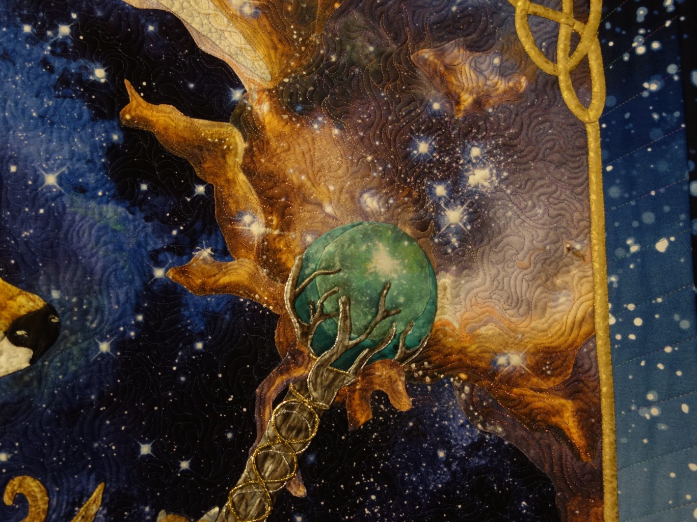 "Celtic Fox" by Kathy McNeil - Detail 5